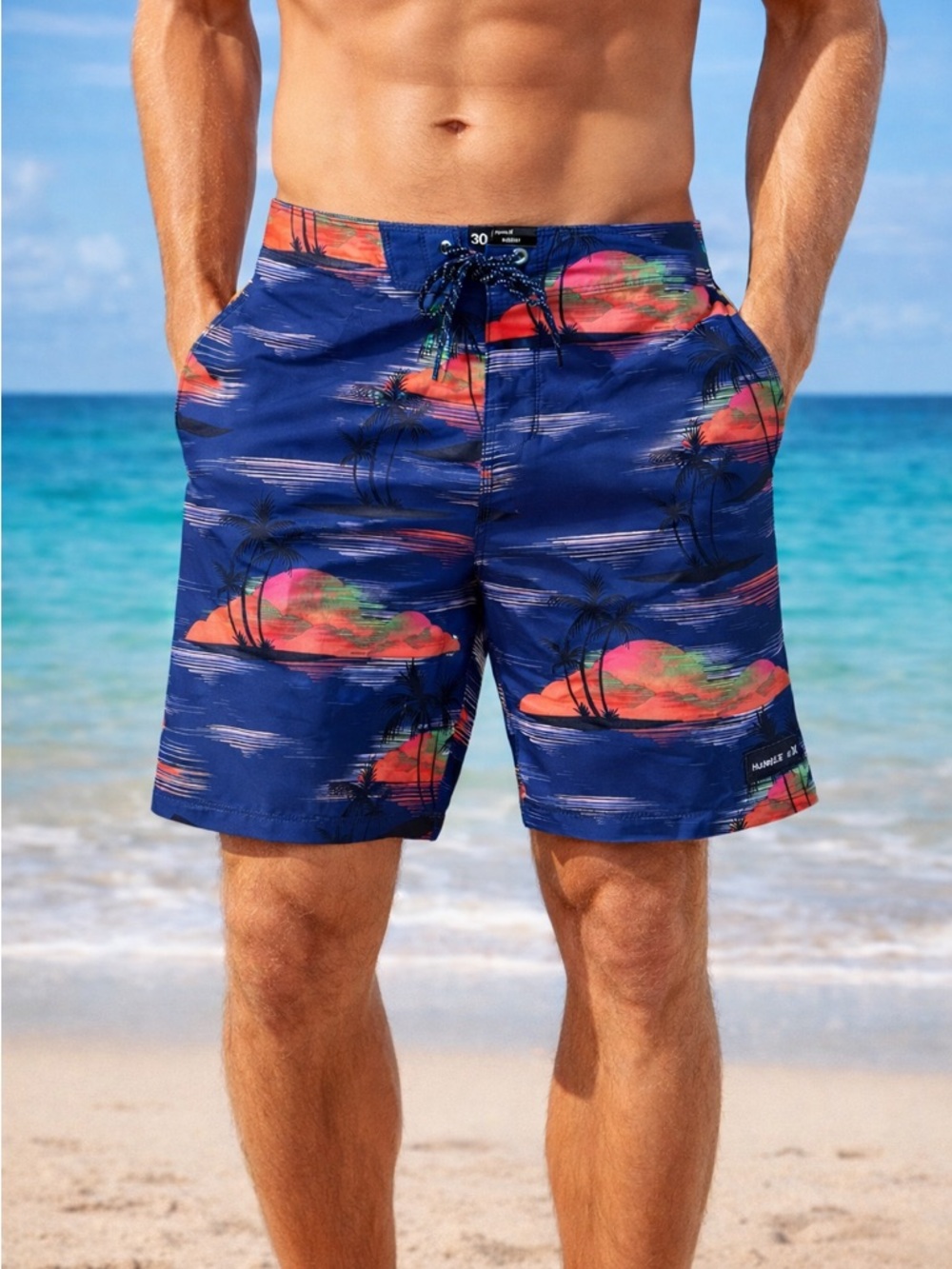 🌴 Hurley Phantom Board Shorts – Size 30 Brand New with Tags 🌴